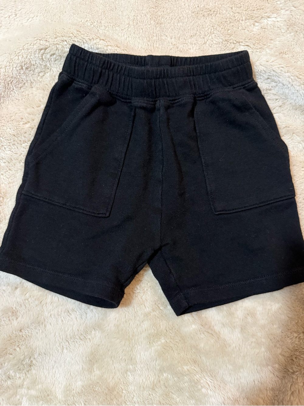 Little Sleepies Black Bamboo Shorts 2T Toddler Play Shorts